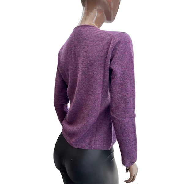 Chompa de cuello V